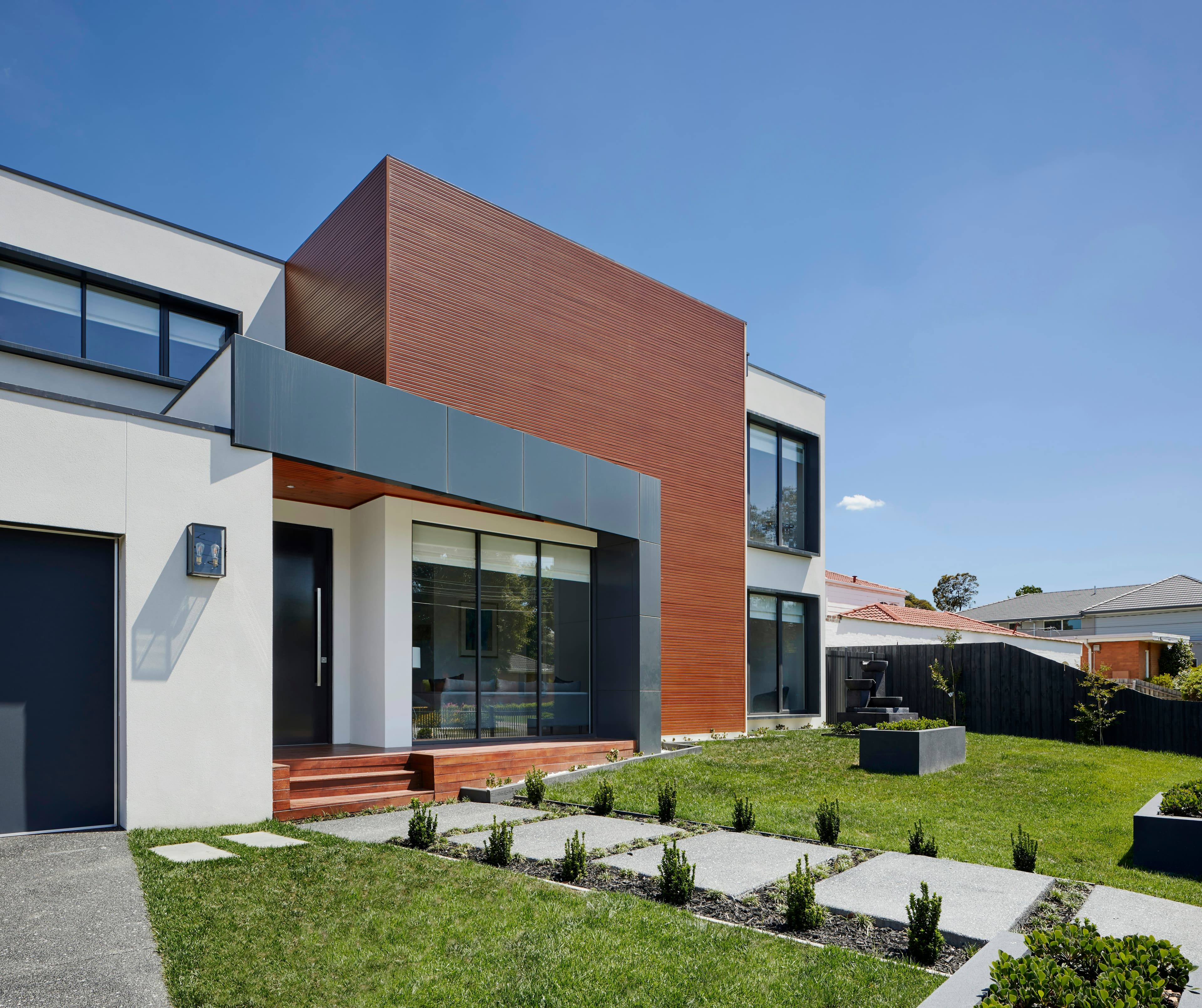 Family duplex exterior in Magodo